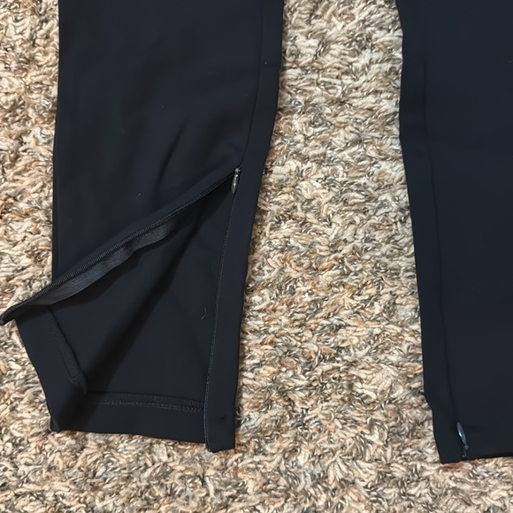 Abercrombie & Fitch Black Stretch Pants - Zipper Bottoms - Picture 2 of 4